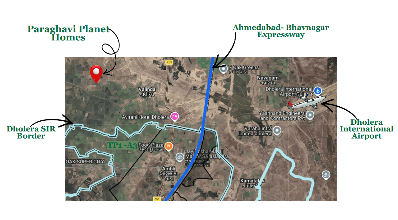 Paraghavi Planet Homes location map